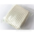 High temperature resistance white silica braided sleeve